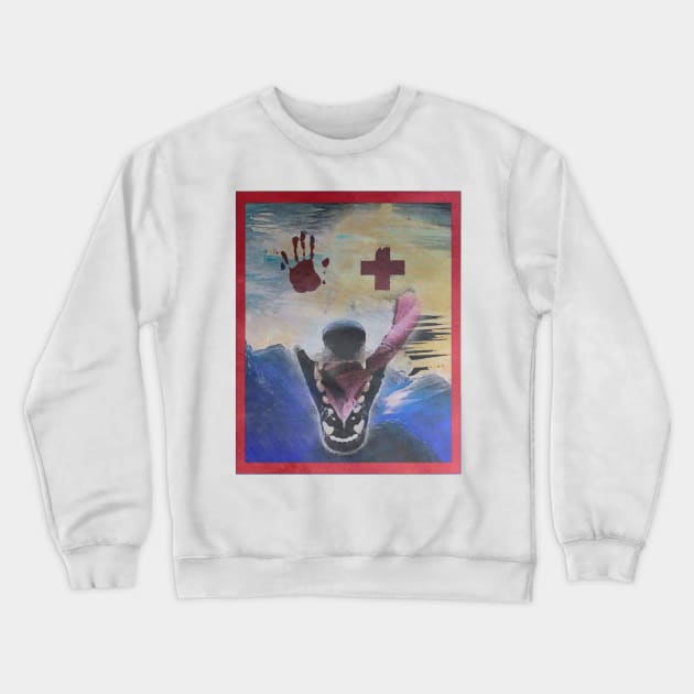 Hi! Crewneck Sweatshirt by DevanGill